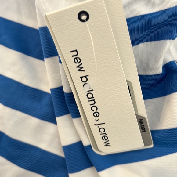 J. Crew x new balance racer ack work out tank with built in bra L nwt - Picture 4 of 7